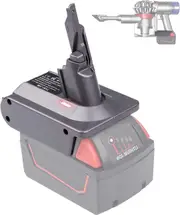 FOHOA for Dyson V8 Battery Adapter for Milwaukee M18-18V Battery Convert