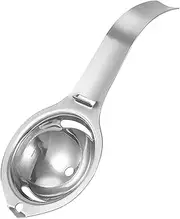 Egg Strainer - Egg Yolk Filter, Raw Eggs Separator | Stainless Steel Egg Yolk Divider, Kitchen Cooking Tool Egg Divider for Baking, Making Cakes, Quiches and , 6.69x2.76 Inches