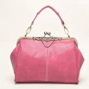 Retro Shoulder Bag For Women Messenger Style Rose Red Women's Bags & Handbags