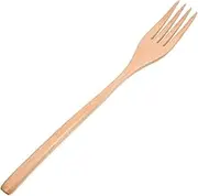 BEBEMOKO Salad Mixing Fork Long Handle Wooden Utensil for Kitchen Ergonomic Design Fruit Salad Serving Fork Lightweight Easy to Handle Stylish and Practical for Cooking and Serving
