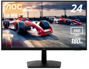 AOC 23.8' 24G15N 180hz, 1ms, FHD 1080, HDR Mode, AdaptiveSync VA, 300 Cd/m2, HD
