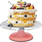 Cake Decorating Turntable – 360° Rotating Cake Stand, Stable Frosting Turntable | 10-Inch Non-Slip Decorating Stand for Bakers, Icing, Fondant, and Buttercream, Heavy-Duty Cake Spinner Professional