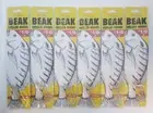 6 PACKS OF JEROS TACKLE SIZE 1/0 8" BEAK SNELLED HOOKS (68L-1/0)