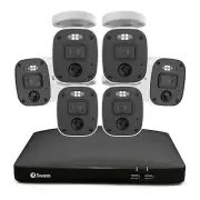 Swann 6 Camera 8 Channel 4K Ultra HD DVR 2TB Security System | 856806MQB
