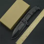 Folding Big Pocket Knife Stealth Tactical Survival Bush Field Lock Back Blade