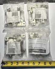 *4 Pairs HDS 804409 Full Overlay Self-Closing Concealed Hinge Frameless Cabinets