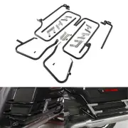 Saddlebag Bracket w/ Support Bar Guard Rails Fit For Harley Road Glide 2014-2023