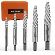 5Pcs Screw Extractor Set Spiral Flute Bolt ‎Screw