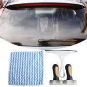 Windscreen Cleaning Solution with Oil Film Brush for Crystal Clear Visibility