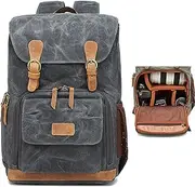 Professional Camera Backpack - Waterproof, Durable, Anti-Vibration, Reduce Pressure, Breathable Camera Case for Canon/Nikon/Sony