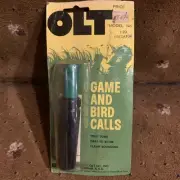 “Vintage” P.S. Olt Coyote Fox Predator Call Model No. T-20 NOS W/ Instructions!