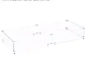 Celestial 41" x 17" x 6" Wind Guard, fits Celestial 36” x 12” Fire Pit Burner...