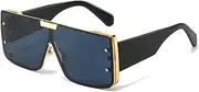 [TYUVIVO] Fashion Sunglasses Men Women Gradients Lens Golden Frame Luxury Eyewear UV400