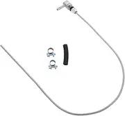 Gatuida Parking Heater Extractor Hose Kit Car Heater Standpipe Hose Clips Auxiliary Tank for