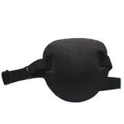 Eyepatch with adjustable strap Black