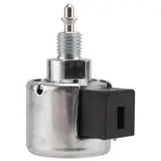 Carburetor Fuel Cut Off Solenoid Replacement for Briggs & Stratton 694393 with for Walbro Carb Carbu Black & Silver