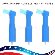 Dental Disposable Blue Body Prophy Angles Short Blue Cup Regular 105° 100's