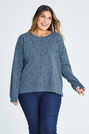 Spotted Cheetah Crew--ELM-8173024