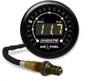 3918 MTX Series MTX-L Plus Wideband Gauge, Black/White, 52mm