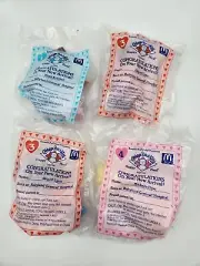 1994 CABBAGE PATCH KIDS Lot of 4 McDonalds Happy Meal Toys Sealed