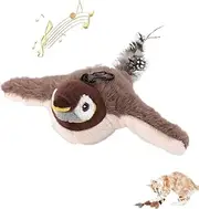 Viralhuntz Interactive Cat Toy With Wing Movement - Flappy Perry Bird With Simulated Chirping and Flying - Flapping Interactive Chirping Bird (1pcs)