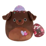 Squishmallows Valentines Rico the Brownie Labrador 7.5 inch Plush