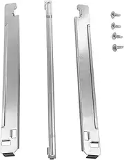 Laundry Stacking Kit Chrome Steel Compatible for LG Washers and Dryers Replacement Parts