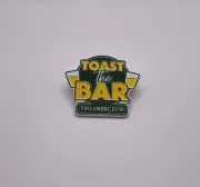Tullamore Dew Irish Whiskey | Toast The Bar Promo Lapel Pin - New