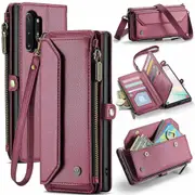 CaseMe Phone Case for Samsung Galaxy Note 10 Plus 5G Leather Cases