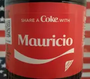 Share A Coke With Mauricio 2018 Limited Edition Personalized Coca Cola Bottle