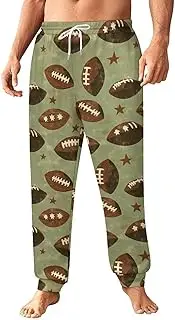 [Generic] Men's Sweatpants, Gridiron Glow-39, Polyester Joggers, Sweatpants Jogging Pants for Workout Running