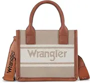 [Montana West] Wrangler Women's Mini Tote Bag Crossbody Handbag with Adjustable Strap Casual Purse for Daily Use