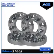 4pcs Wheel Spacers 25mm 12x1.5 Fit Mazda 626 929 MX-6 RX-7 FC3S/Ford Probe 5Stud (for: Mazda)