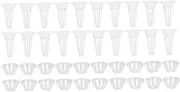 VINTORKY Heavy Duty Planting Baskets Set Hydroponics Plant Baskets Plant Root Pots