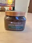 RARE HTF -NEW TREE HUT MOCHA & COFFEE BEAN FIRMING SUGAR SCRUB W/CAFFEINE 18 OZ