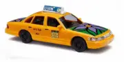 Busch 49032 NYC Taxi Crown Victoria HO 1:87 Scale "Purple Flower"
