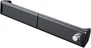 V-181 Computer Speakers for Desktop USB Powered Wired Speaker Stereo Sound Aux Input Home Subwoofer Detachable Sound Bar with Control for PC Laptop Phone Black