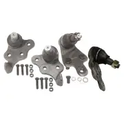 4 Pcs Trupro Lower+upper Ball Joints for TOYOTA COMMERCIAL KLUGER MCU20R 03-on