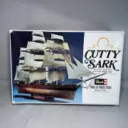 1974 Revell CUTTY SARK Ship with Sails Plastic Model Kit