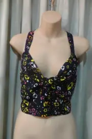 TOP in VINTAGE Style ~ SUPRE ~ Tie Front Crop TOP * Size 16 * NWT * REDUCED !!