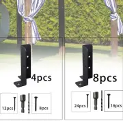 Deck Post Anchor Base Brackets Adjustable Terrace Garden Porch Metal Support