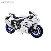 在飛比找蝦皮商城精選優惠-SUZUKI 【現貨】鈴木R1000摩托車模型合金機車仿真收