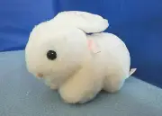 EASTER: PLUSH BUNNY White Rabbit SO SOFT! Stuffed Toy or Decoration NEW