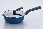 Remy Pan Mini Deep Fry Pan 20cm 2L with Glass Lid Navy
