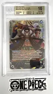 BGS 10 One Piece OP07-059 L* Foxy Parallel - English - 500 Years in the Future