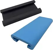 Qianly Dragon Boat Seat Pads Bundle for Enhanced Support and Cushioning, Sky Blue Black