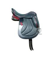 WILDRACE New Dressage Leather saddle All Size Change Gullets