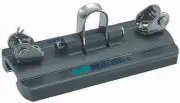 NAUTOS 91642 - MAINSAIL RECIRCULATING 80 MM CAR - WITH PIVOTING SHAKLE / EARS