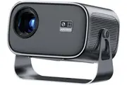 Mini Portable Projector, 4K 1080P Full HD Support, 5G+2.4G WIFI, Bluetooth 5.0, Android 13, 12000 Lumens, Auto Focus and Correction, 360 Rotation, 5W Speaker, Suitable for Mobile Phone/Laptop/Tablet/TV Stick/PS5AU