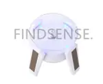 FINDSENSE 太陽能展示臺 轉盤 珠寶展示 手環展示 各類飾品展示架 LED發光